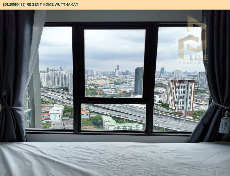 picture DL25090488 Condo for rent, Regent Home Wutthakat near BTS Wutthakat, ready to move in, call urgently 0614453194 LineID @162cjixi - 4/6