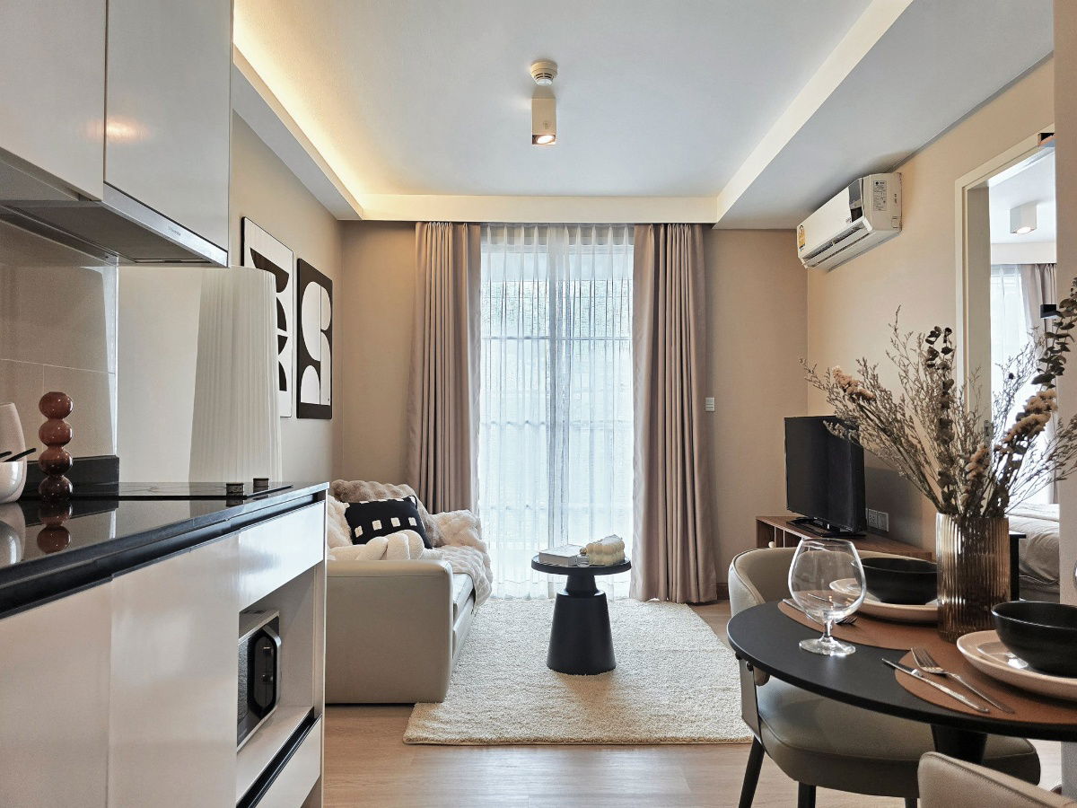 picture For Rent Condo MAESTRO 39 Building 1, Floor 3,1 bed room, Room size 35 sqm - 1/10