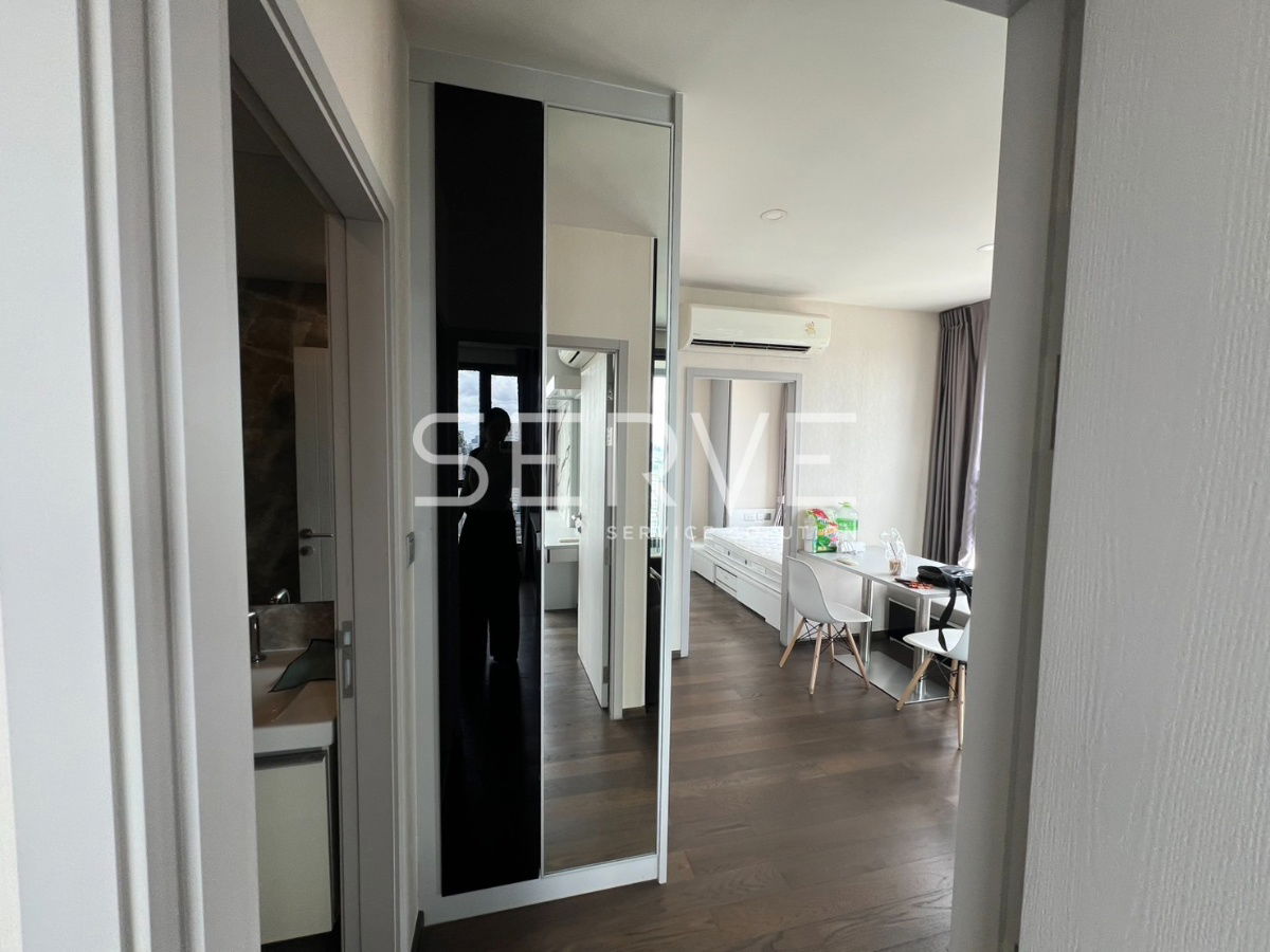 picture 2 Beds Nice Room Super High Fl. 30+ Good Location Close to BTS Ratchathewi 390 m.@ Ideo Q Siam-Ratchathewi  - 4/6