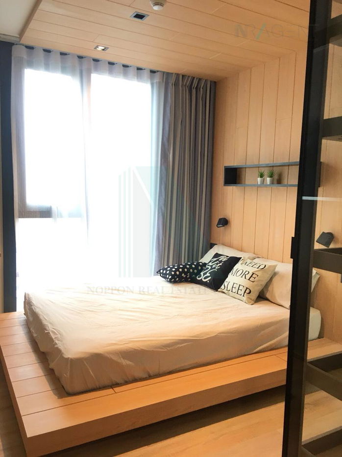 picture 🔺Super special!🔺 For Rent Condo THE BASE GARDEN RAMA 9 Building 1, Floor 9,1 bed room, Room size 31.00 sqm - 3/8
