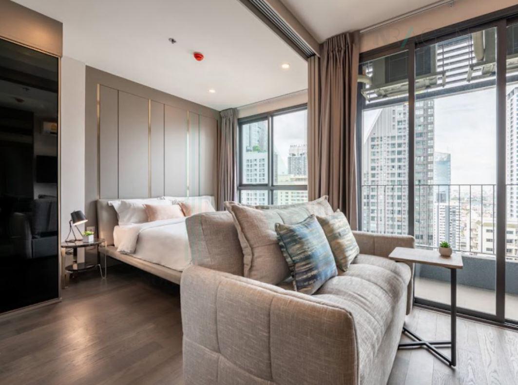 picture 🚩 For Rent Condo IDEO Q SIAM - RATCHATHEWI Building 1, Floor 24,Studio, Room size 30 sqm - 3/8