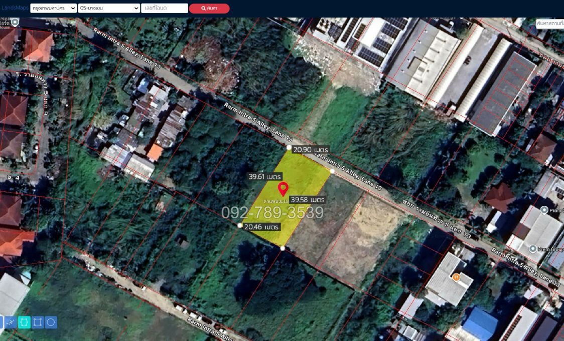 picture Land for Sale: Ram Inthra 201 sq.wah Near Central Ram Inthra Pink Line MRT - 19/20