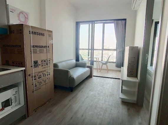 รูป ให้เช่า The Rich พระราม 9-ศรีนครินทร์ 30 ตรม. 1bed plus เฟอร์ครบ 15,000 บาท - รูปที่ 1/13