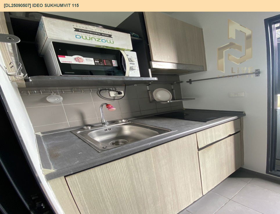 picture DL25090507 Condo for rent, IDEO Sukhumvit 115  near BTS Pu Chao, ready to move in, call urgently 0653619502 LineID @534wlwof - 5/14