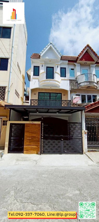 ขายทาวน์โฮม : ขาย ทาวน์เฮ้าส์ 3 ชั้น "หมู่บ้านพงษ์ศิริชัย 2 " ใกล้แมคโครอ้อมน้อย ถนนเพชรเกษม พร้อมอยู่