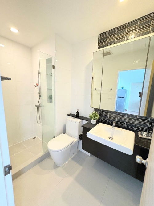 รูป ขายคอนโด The Coast Condo ชั้น 12A ห้องมุม แต่งครบพร้อมเข้าอยู่ ทำเลดี ติดทางด่วน ใกล้ BTS บางนา - รูปที่ 9/9