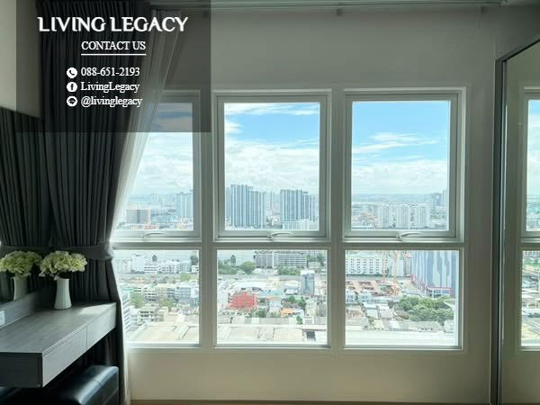 รูป T2WZAA ให้เช่าคอนโด Supalai Veranda Ramkhamhaeng 35 ตร.ม. ชั้น 32 ตึก B line id : @livinglegacy - รูปที่ 6/6