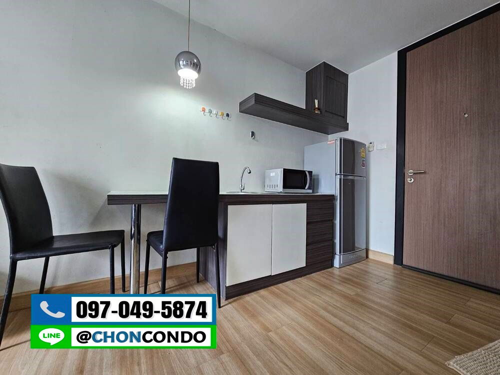 รูป Living Avenue ตึกA ชั้น4 บางแสน -----------วิวสระ + มีเครื่องซักผ้า----------Tel 097-049-5874 (Line: @choncondo มี@ด้วย) - รูปที่ 7/13