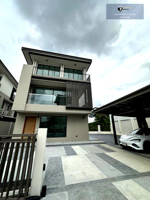 บ้านเดี่ยว วิทยาลัยดุสิตธานี : AQ ARBOR Suan Luang Rama 9-Phatthanakan | บ้านเดี่ยว 3 ชั้น แบบบ้าน E #2025092211982