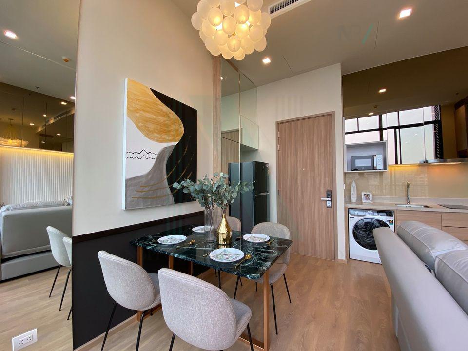 รูป 🚩Best room!🚩 ให้เช่าคอนโด โนเบิล อราวน์ สุขุมวิท 33 อาคาร 1 ชั้น 14 2 ห้องนอน ขนาด 55.00 ตรม ใกล้ The Em District - รูปที่ 6/8