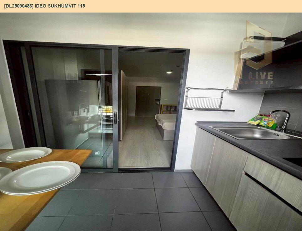 picture DL25090486 Condo for rent, IDEO Sukhumvit 115  near BTS Pu Chao, ready to move in, call urgently 0656133286 LineID @897iyzll - 6/10