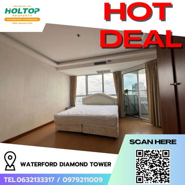 #R6503  🎉 220968 ให้เช่าคอนโด Waterford Diamond Tower
