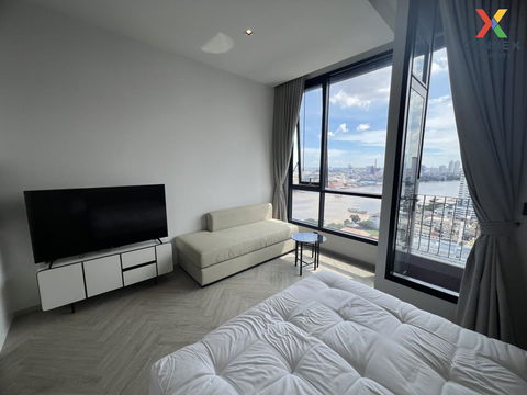 For Rent Condo , Chapter Charoennakhorn-Riverside , BTS-Krung Thon Buri , Bang Lamphu Lang , Khlong San , Bangkok , CX-128989 ✅ Live chat with us ADD LINE @connexproperty ✅ 