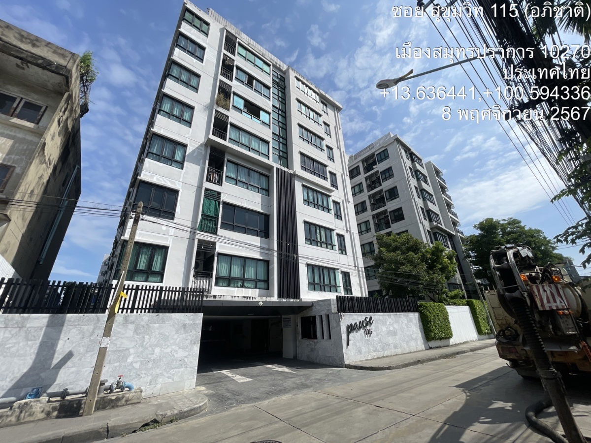 picture Sell Pause Condominium Sukhumvit 115, 28.9 sq.m., 8th Floor, Near BTS Pu Chao - 1/14