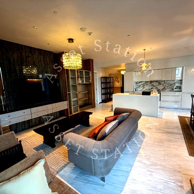 เช่าคอนโด รร.นานาชาติโชรส์เบอรี่  : 🔥✨Four Seasons Private Residence  ห้องหรูหรา ขนาดใหญ่ วิวมหานคร🏢🌃