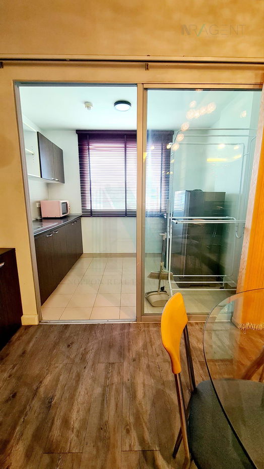picture For rent, Supalai City Resort Ratchada-Huay Kwang, 2 bedrooms, 6th floor, Building 5, near MRT Huai Khwang. - 7/8