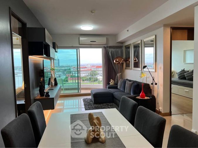 2-bed condo for rent, 88 sqm, Supalai River Resort