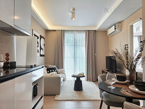 For Rent Condo MAESTRO 39 Building 1, Floor 3,1 bed room, Room size 35 sqm