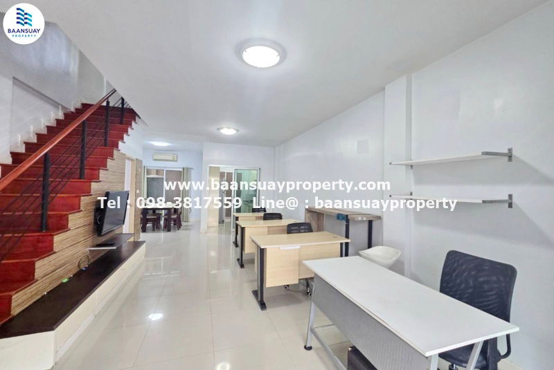 รูป ขาย ทาวน์โฮม 3 ชั้น ม.วิสต้าปาร์ค แจ้งวัฒนะ ใกล้รถไฟฟ้าสายสีชมพู สถานีเลี่ยงเมืองปากเกร็ด  - รูปที่ 2/15