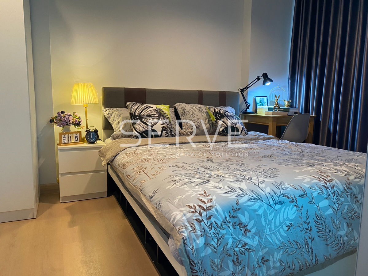 picture 1 Bed  Nice Room Super High Floor 35+  Fully furnished New Condo Good Location Close to MRT Phra Ram 9  220 m @ Aspire Ngamwongwan - 4/6