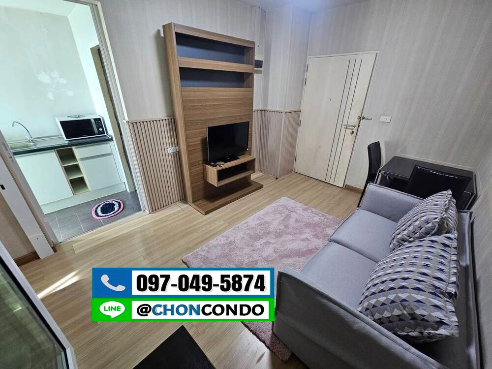 รูป The Idol condo บางแสน ตึกA ชั้น7 -----------------Tel 097-049-5874 (Line: @choncondo มี@ด้วย) - รูปที่ 1/11