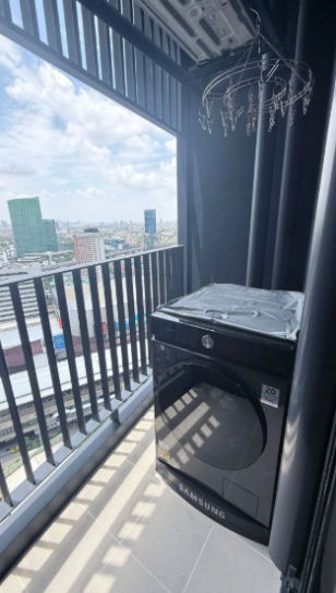 รูป คอนโด Life Ladprao valley  มีเครื่องซักผ้า 29 ตรม. ชั้น 31 ของครบ ถูกมาก เพียง 18,000 บาท เท่านั้น - รูปที่ 6/7