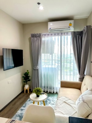 คอนโดให้เช่า : Rich Park @ Triple Station - 1 ห้องนอน/ 1 ห้องน้ำ, ชั้น 34, วิวเมือง, MRT หัวหมาก