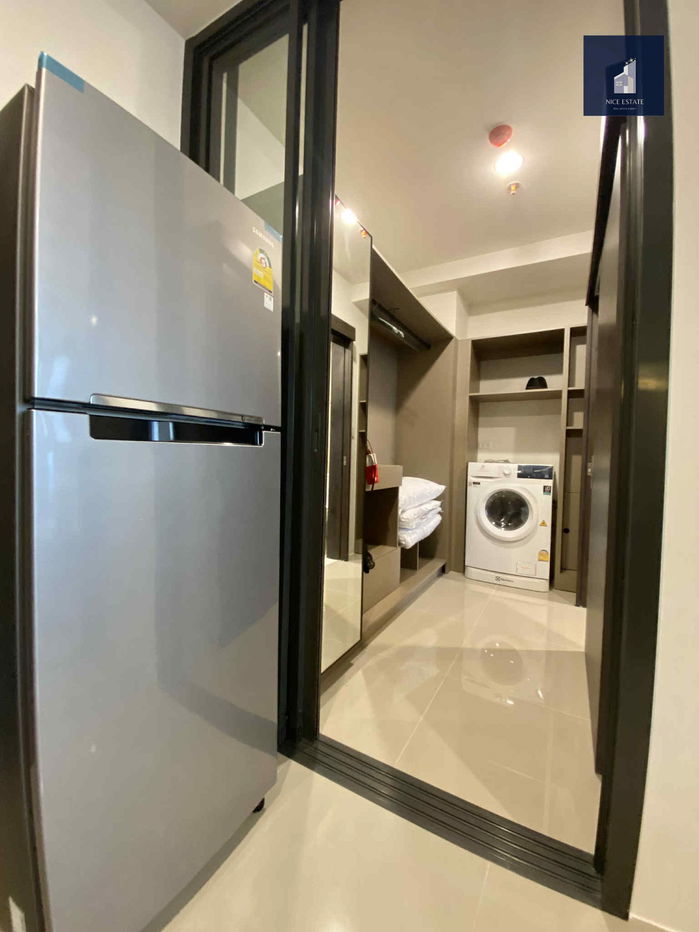 picture XT Huaikhwang 75m. MRT 1Bedroom + walk in closet 👚👗👙 Take city view no damage from earthquake - 6/7