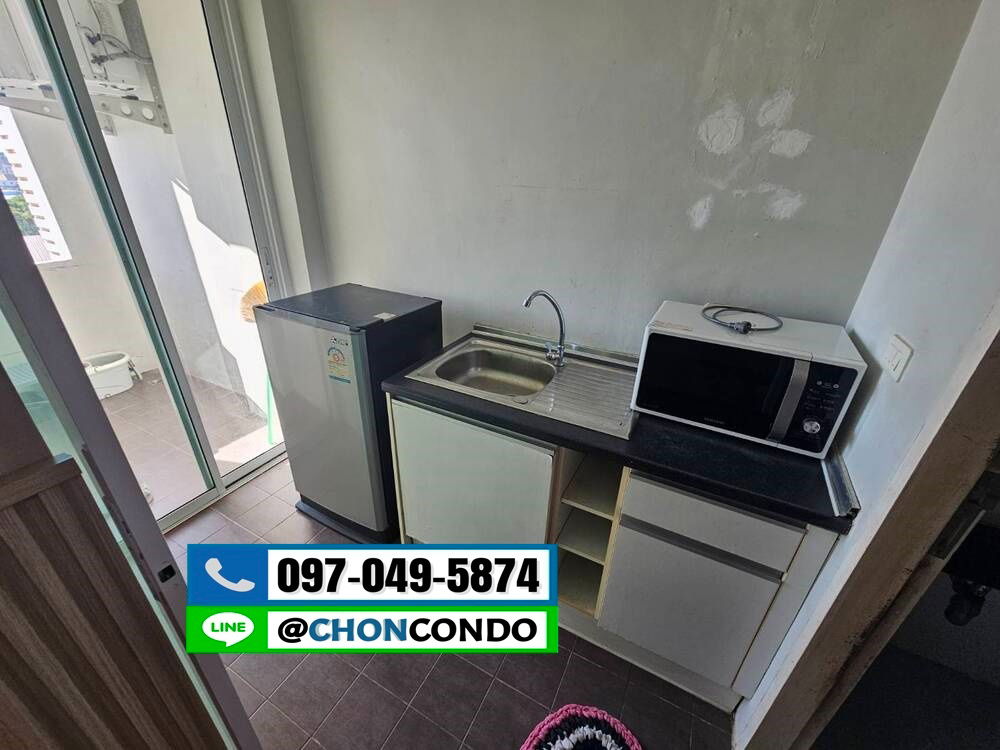 รูป The Idol condo บางแสน ตึกA ชั้น7 -----------------Tel 097-049-5874 (Line: @choncondo มี@ด้วย) - รูปที่ 8/11