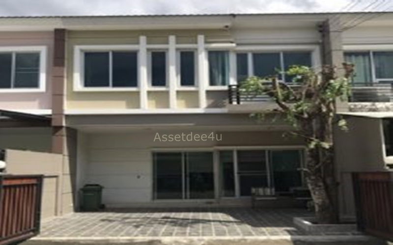 ทาวน์โฮมให้เช่า : AT160 ให้เช่าทาวน์โฮม 2 ชั้น เฟอร์นิเจอร์ครบ ใกล้ท่าน้ำนนท์ หมู่บ้านวิสต้า 180 รัชวิภา 