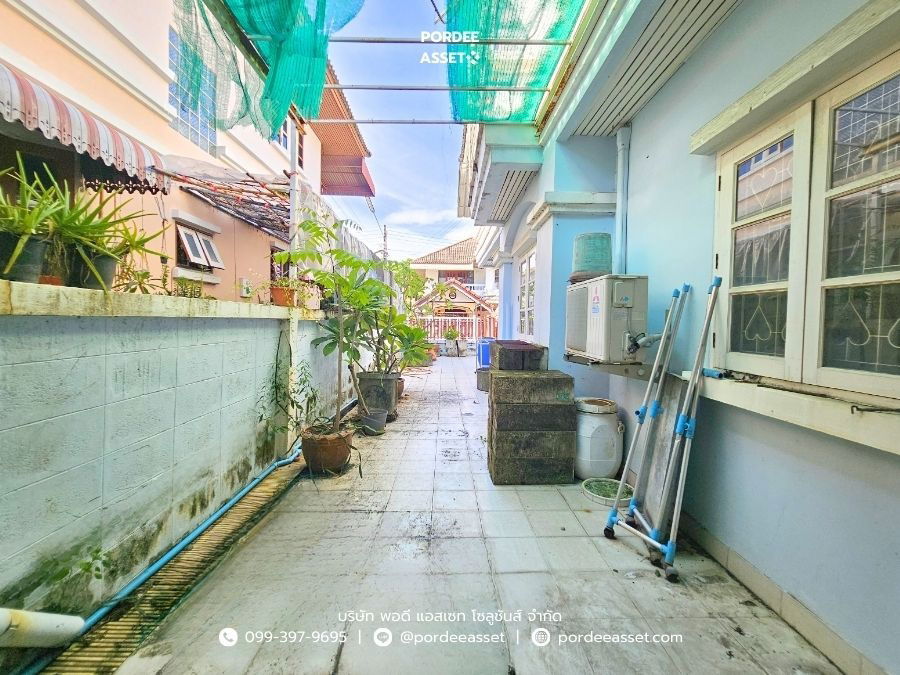 รูป ขาย!! บ้านแฝด บ้านสวนนครชัยศรี จ.นครปฐม (ขนาด 40 ตร.ว.) ถนนหน้าบ้านกว้าง 7 เมตร โครงการอยู่ติดถนนใหญ่ ถนนเพชรเกษม : (Baan Suan Nakhon Chai Si) - รูปที่ 24/30