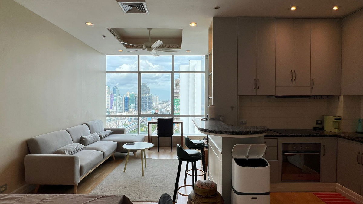 picture Baan Sathorn Chaopraya - 1bed 60sqm. River view 6.4MB Available now - 1/13
