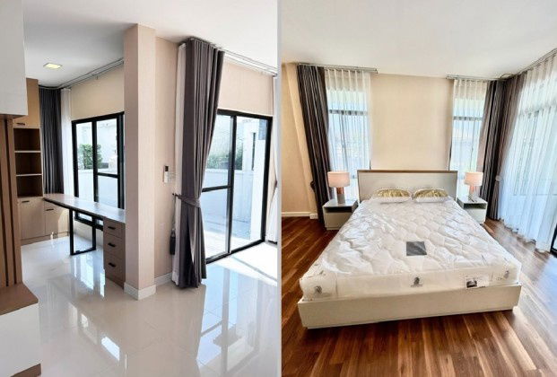 รูป ให้เช่าบ้านเดี่ยว 2 ชั้น โครงการ มัณฑนา อ่อนนุช วงแหวน 4 ใกล้ เมกะบางนา , ใกล้ อ่อนนุช/ เฟอร์นิเจอร์ครบ /อยู่อาศัย - รูปที่ 7/7