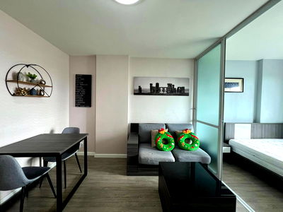 Condos for rent 700 Year Sports Arena Chiang Mai : For rent: Dcondo Ping, Studio room, 5th floor, free wifi ☎️(Tuk) 098-396-3626