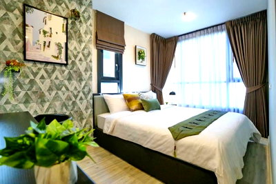 คอนโดให้เช่า : MN3009 ให้เช่าคอนโด เอ็กซ์ที ห้วยขวาง ห้องตกแต่งสวย 