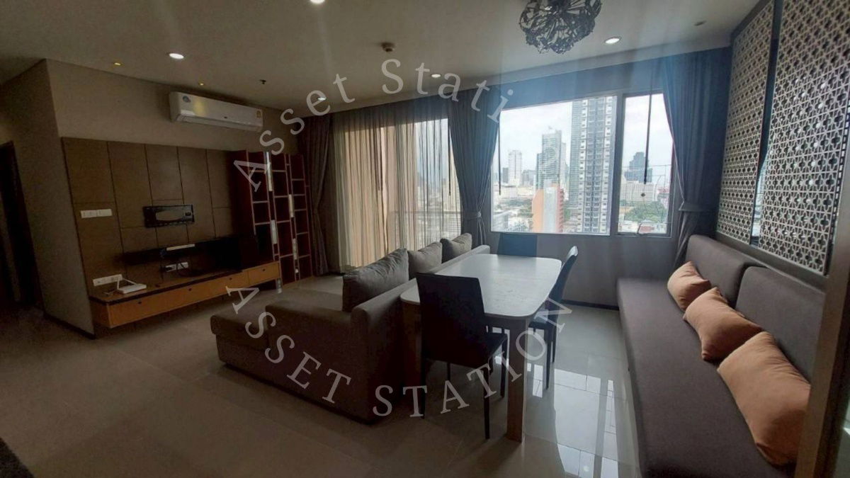 picture 🏢 Rent now! 🔥Villa Sathorn – Luxury condo in the heart of Sathorn, large room, near BTS Krung Thonburi🚅 - 1/9