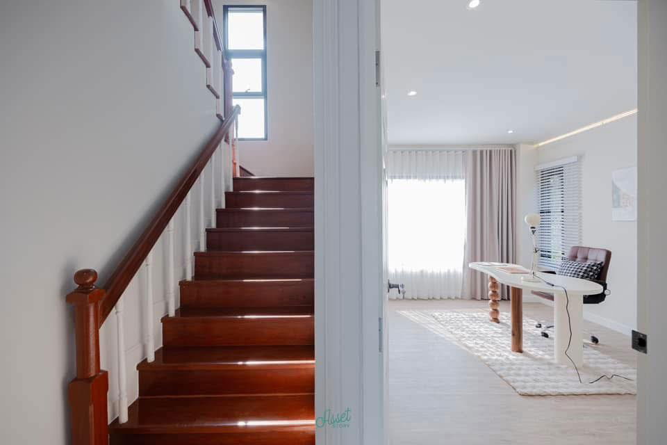 รูป บ้านเดี่ยวพร้อมเข้าอยู่ ใกล้สนามบิน ตรงข้ามโกลบอลเฮาส์  - รูปที่ 11/19