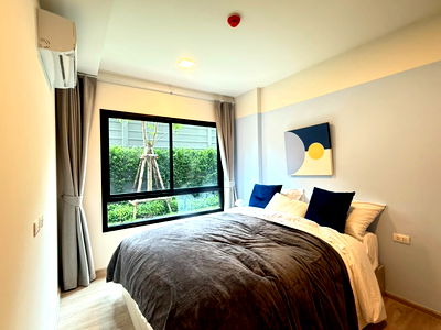 เช่าคอนโด บางแสน : 🌊Dcondo Sense บางแสน✨ห้องใหม่แต่งครบ ใกล้ทะเลและ ม.บูรพา เพียง 12,000/ด.📞061-6161426💬LINE: @wsrcondo