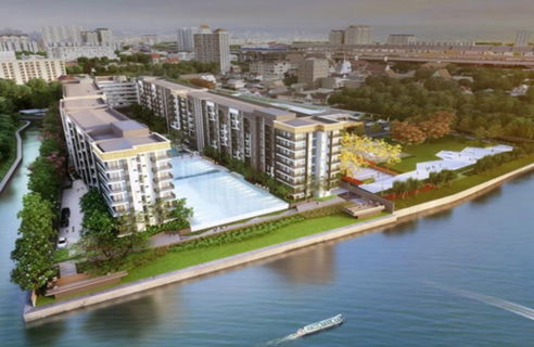 ขายคอนโด เดอะ โพลิแทน บรีซ ชั้น 7 อาคาร C วิวฝั่งแม่น้ำ ใกล้รถไฟฟ้า MRT สถานีพระนั่งเกล้า