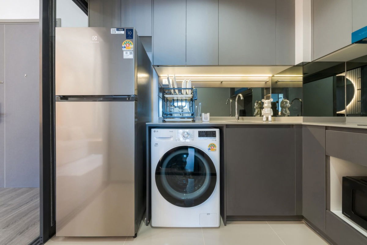 picture For rent 📍 IDEO Sukhumvit - Rama 4 📍 2 bedrooms, fully furnished and equipped, near BTS Phra Khanong - 7/8
