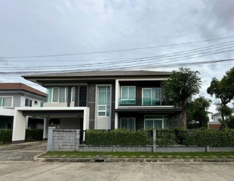  ให้เช่าบ้านเดี่ยว 2 ชั้น หมู่บ้าน วรารมย์ พรีเมียม วัชรพล จตุโชติ เฟส 3 หลังมุม วิวสวน  เฟอร์นิเจอร์ครบ Fully Furnished / อยู่อาศัย