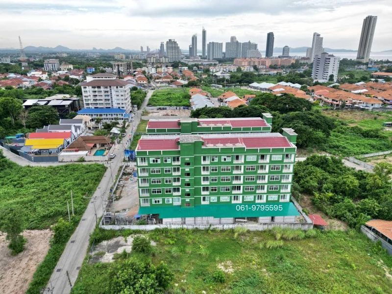 picture Pattaya land with buildings, very good location, near Chaiyaphruek Road and Jomtien 2nd Road. - 4/8