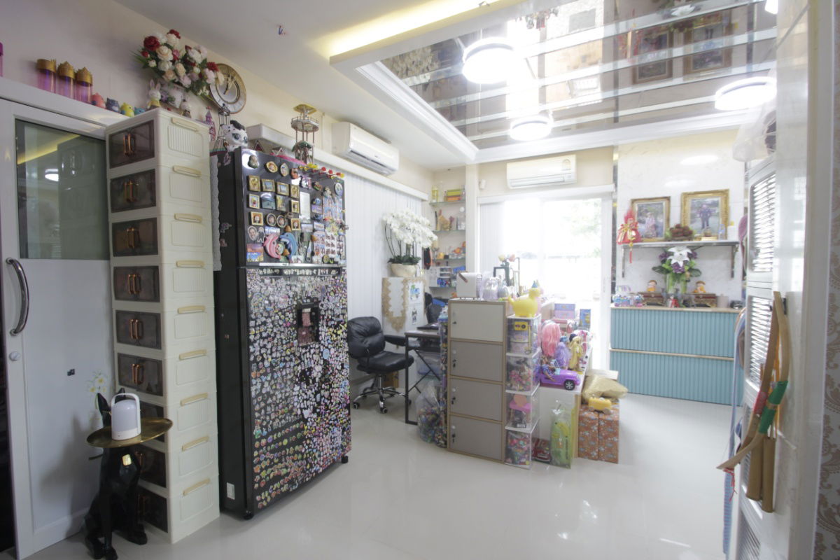 picture House for sale in Kazaul Sukhumvit 103 Chalermprakiet Ror. 9 Soi 22 Big house, decorated with additions Outstanding location after the corner opposit - 14/22