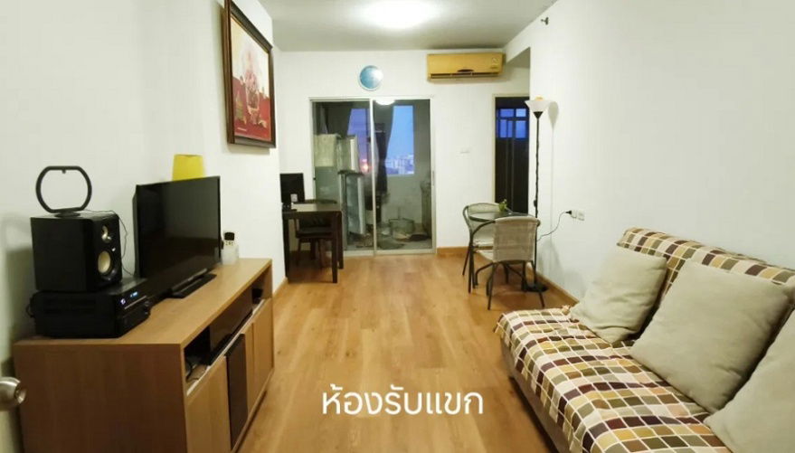 รูป ห้องใหญ่ คอนโด ซิตี้ โฮม รัชดา - ปิ่นเกล้า ใกล้ รพ.ยันฮี แบบ 1 ห้องนอน 48 ตรม. ชั้น 14 เพียง 8,500 บาท เท่านั้น - รูปที่ 2/5