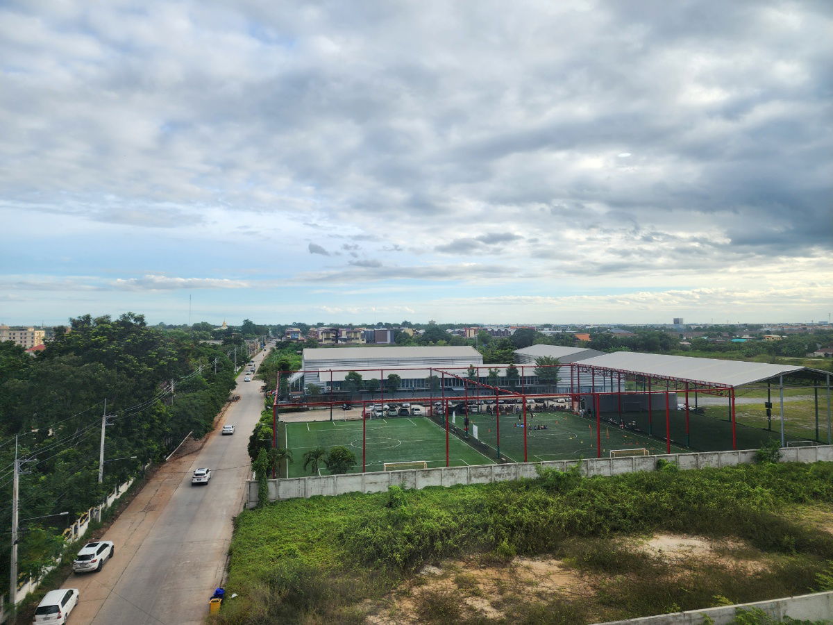 รูป ปล่อยเช่า วี คอนโด ศาลายา (V Condo Salaya)  ห้องหัวมุม ใหญ่กว่าห้องอื่นเล็กน้อย วิวสนามกอล์ฟ   ใกล้มหาวิทยาลัยมหิดล และเซนทรัล ศาลายา - รูปที่ 10/19