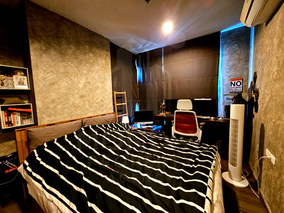 Condos for sale Makro Food Service Sukhumvit 71 : 📌 Urgently for sell : The Base Park West Sukhumvit 77 beautiful room, fully furnished, ready to move in. MD-90423