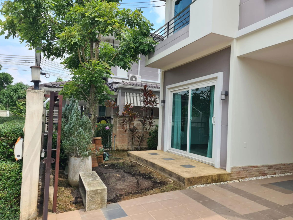 รูป ขายบ้านแฝด 2 ชั้น ปาล์มสปริง 11 (ศุภทัศน์) ใกล้สนามบินหาดใหญ่ เดินทางเข้าเมืองสะดวก - รูปที่ 7/8
