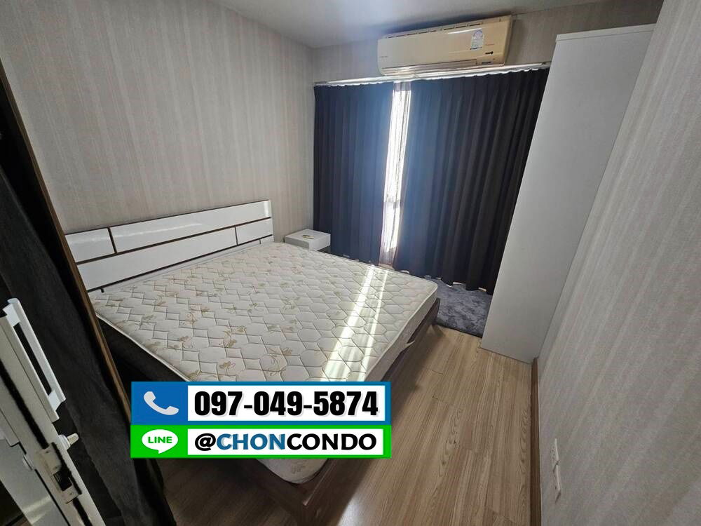 รูป The Idol condo บางแสน ตึกA ชั้น7 -----------------Tel 097-049-5874 (Line: @choncondo มี@ด้วย) - รูปที่ 6/11