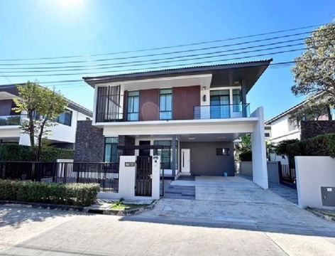 ให้เช่าบ้านเดี่ยว 2 ชั้น โครงการ มัณฑนา อ่อนนุช วงแหวน 4 ใกล้ เมกะบางนา , ใกล้ อ่อนนุช/ เฟอร์นิเจอร์ครบ /อยู่อาศัย