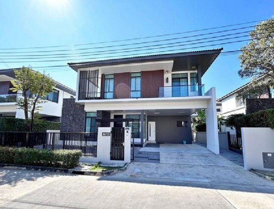 รูป ให้เช่าบ้านเดี่ยว 2 ชั้น โครงการ มัณฑนา อ่อนนุช วงแหวน 4 ใกล้ เมกะบางนา , ใกล้ อ่อนนุช/ เฟอร์นิเจอร์ครบ /อยู่อาศัย - รูปที่ 1/7
